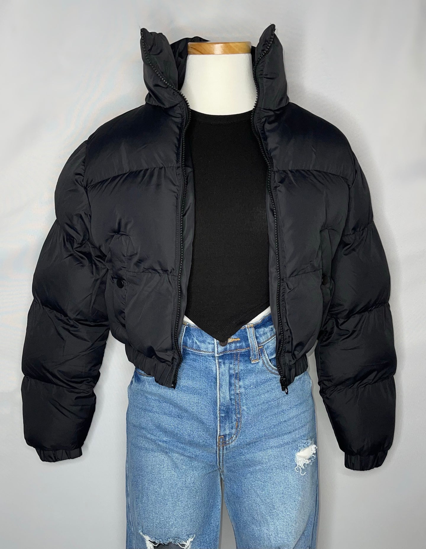 Liam Puffy Jacket (Black)