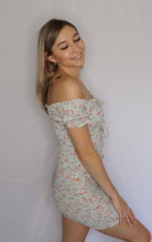 Load image into Gallery viewer, Arely Floral Dress (Sky Blue)
