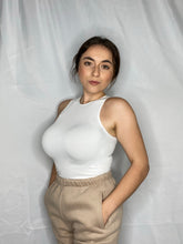 Load image into Gallery viewer, Nova Tank Bodysuit(White)
