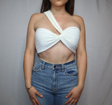 Load image into Gallery viewer, Adilene Halter Top (White)
